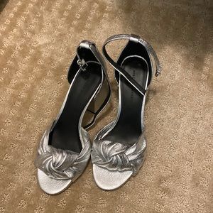 Rebecca Minkoff silver shoes